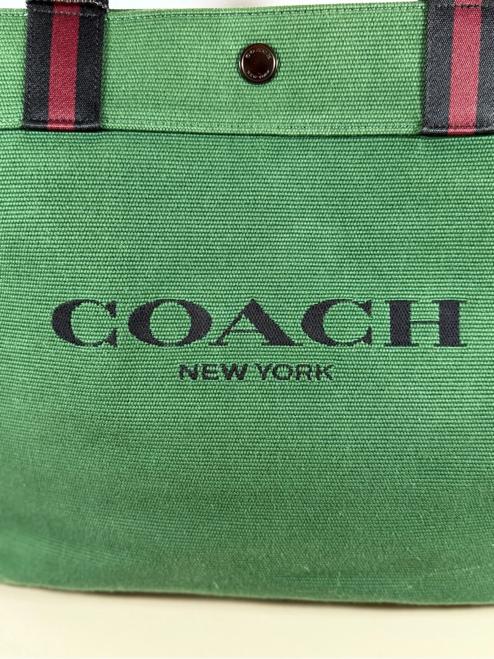 Coach canvas tote